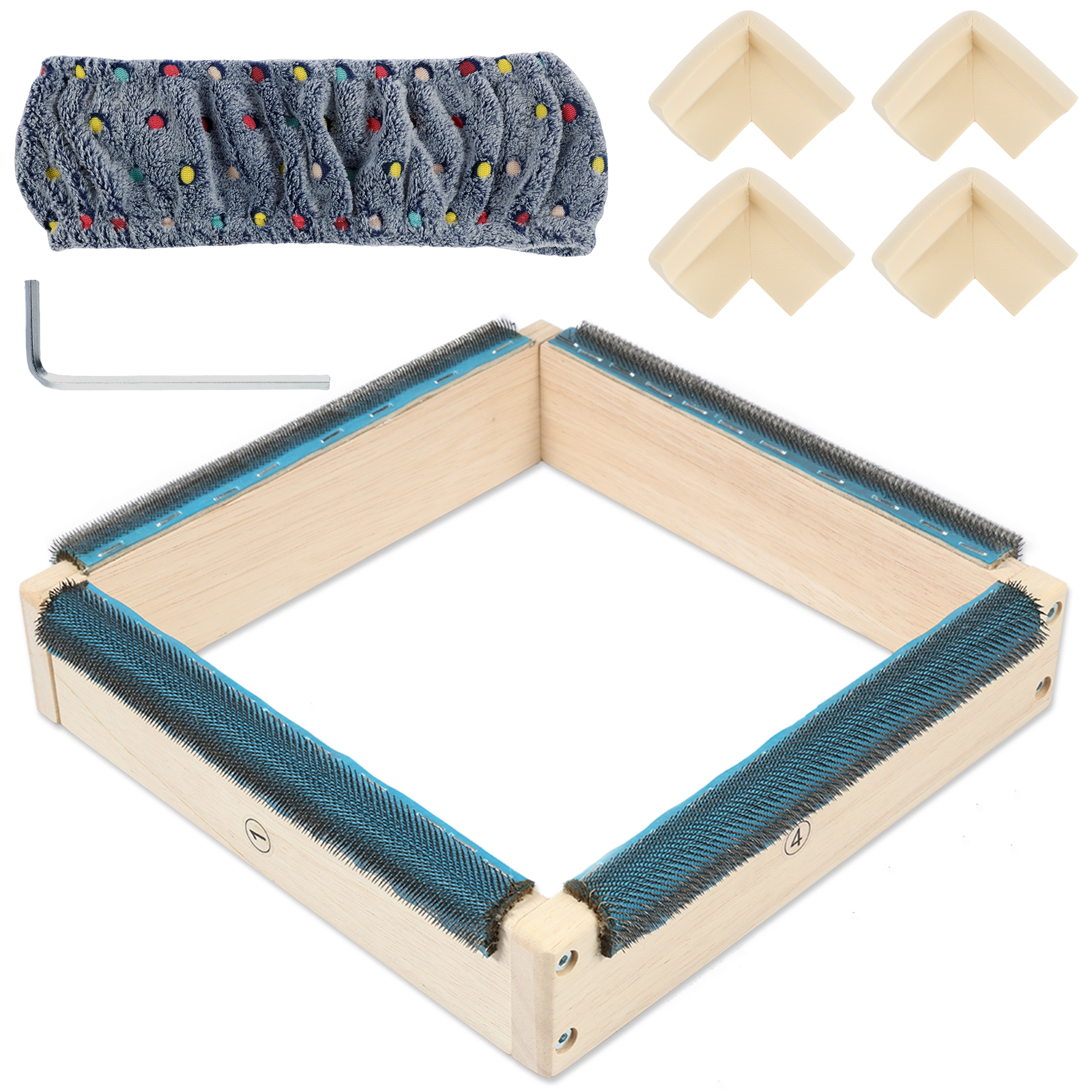 Punch Needle Handle - Punch Needle Frame Square Embroidery Hoop