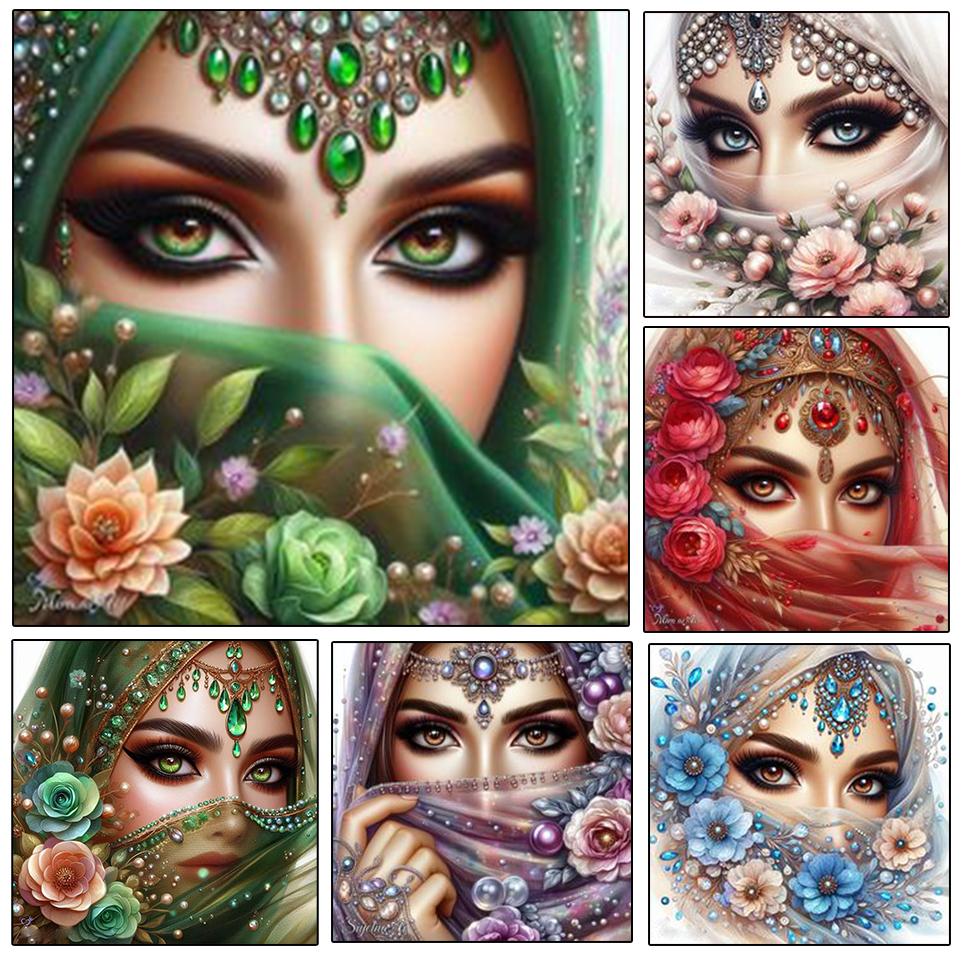 Embroidery Veil - DIY Diamond Painting Cross Stitch Kits