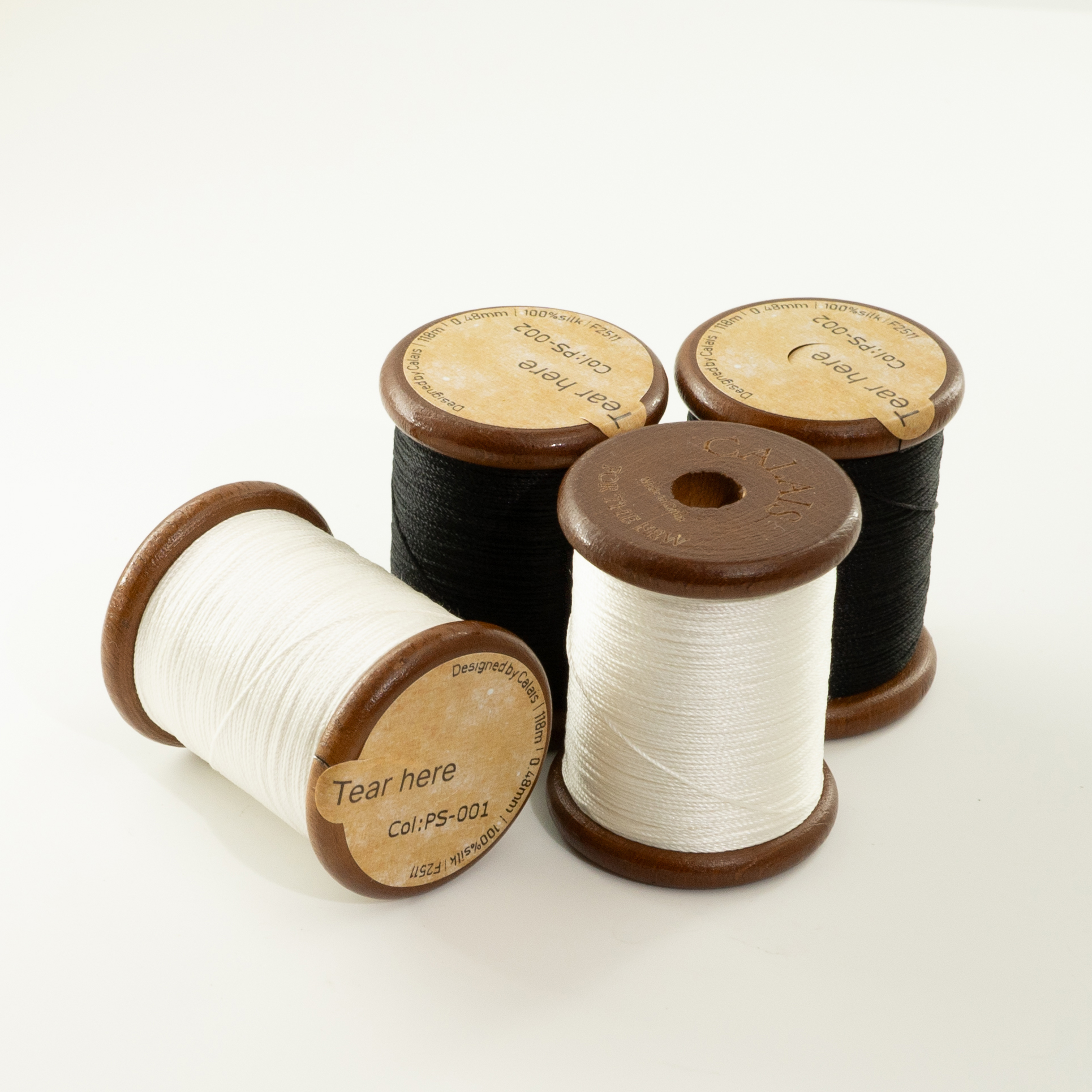 Embroidery Machines - Calais Luxe Pure Silk Thread 0.48mm