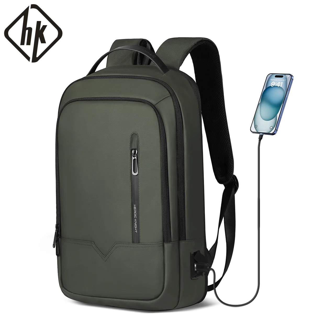 Embroidery Computer - HK Expandable Business Backpack Men Lightweight