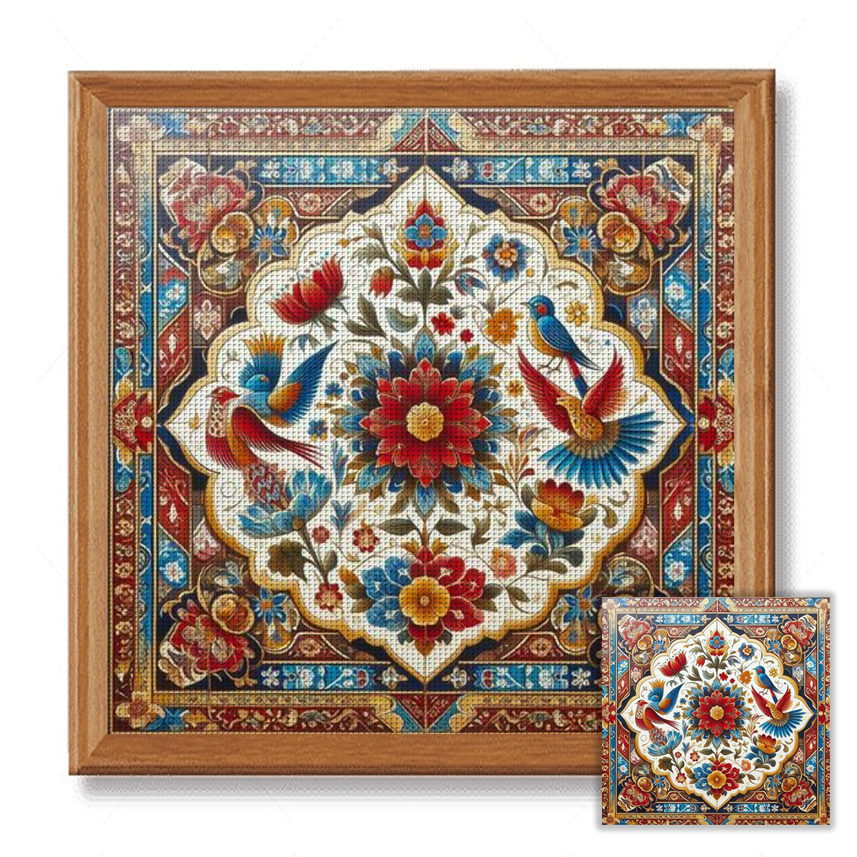 1PC 30X30cm/11.8X11.8inch, Chr – Embroidery Xmas recenzja i cena