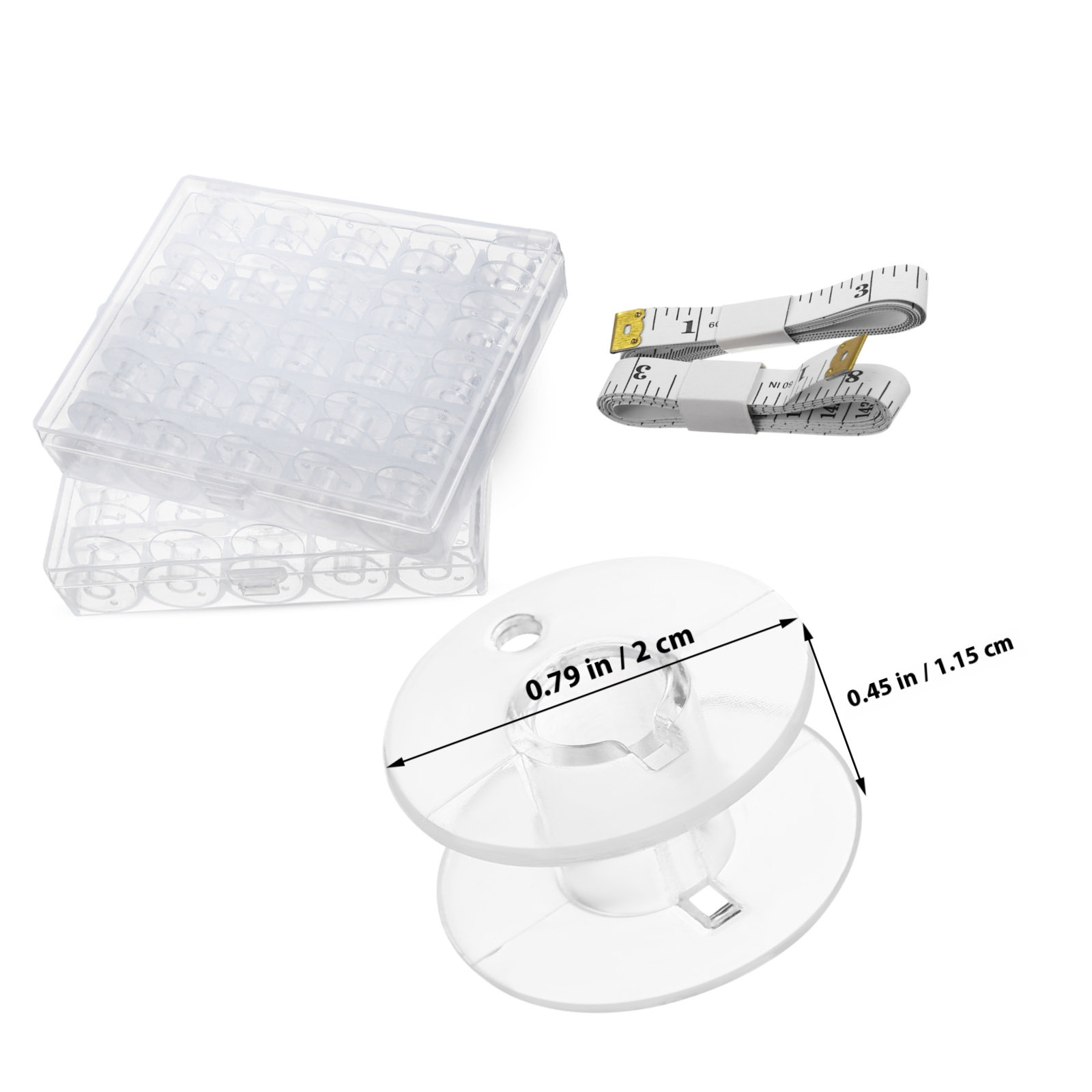 1Set Premium Transparent Plast – Embroidery Machines recenzja i cena