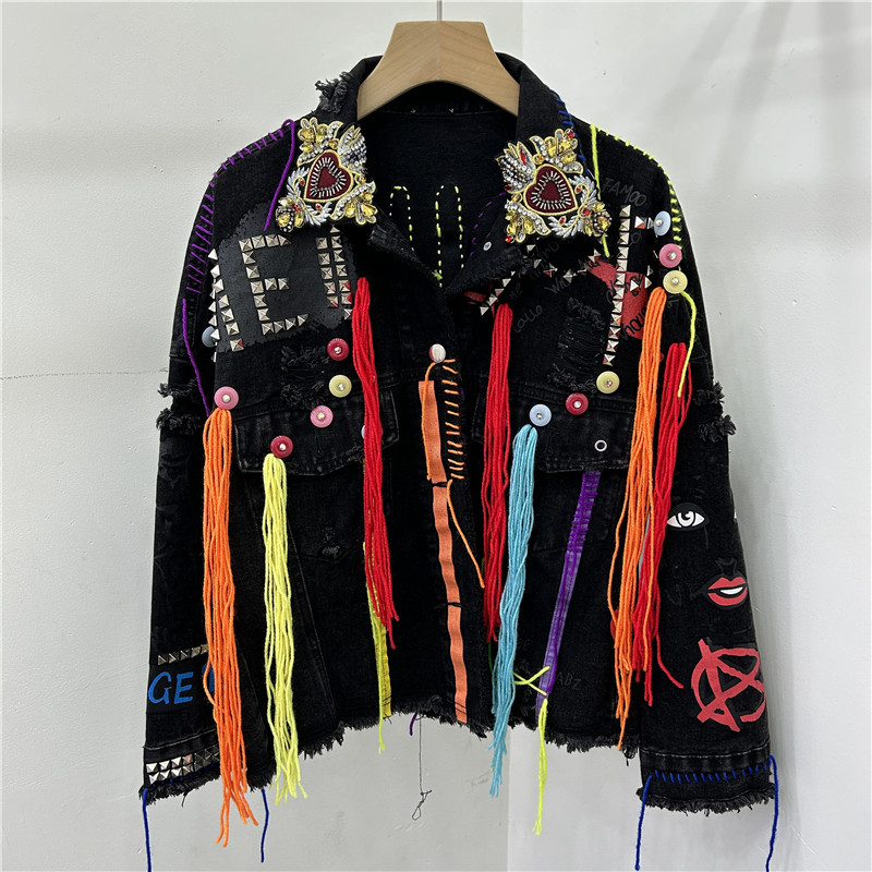Women's New Unique Fringe Hand – Embroidery Unique Design recenzja i cena