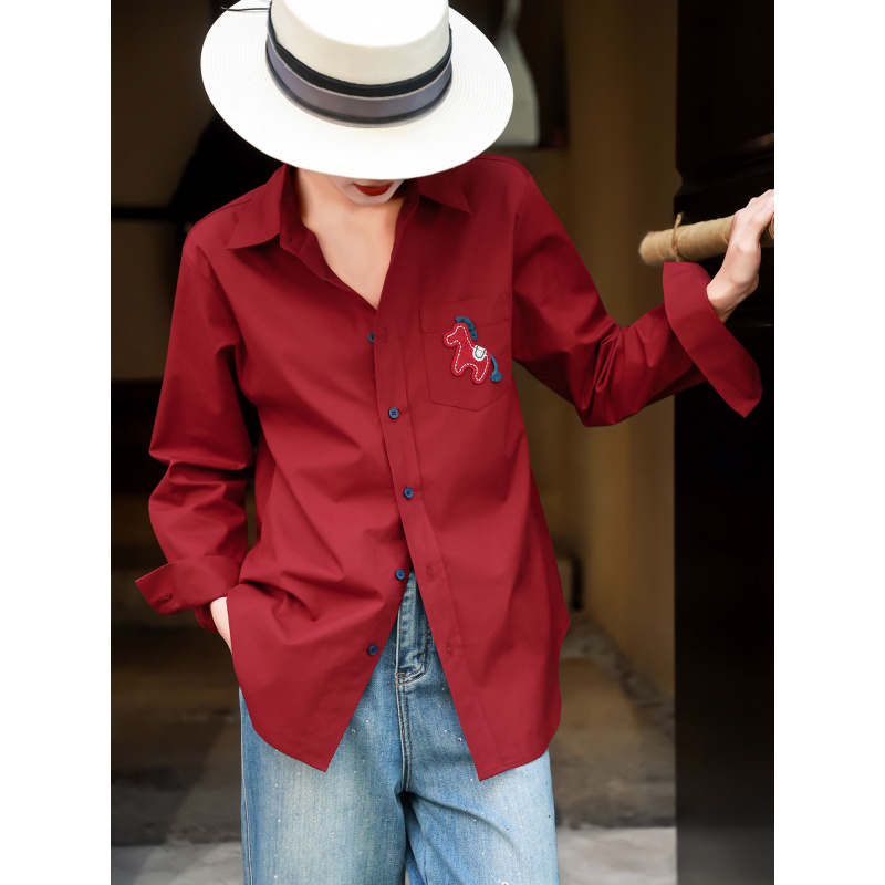 MEXCOCO 2026Spring new stylish – Embroidery Horse recenzja i cena