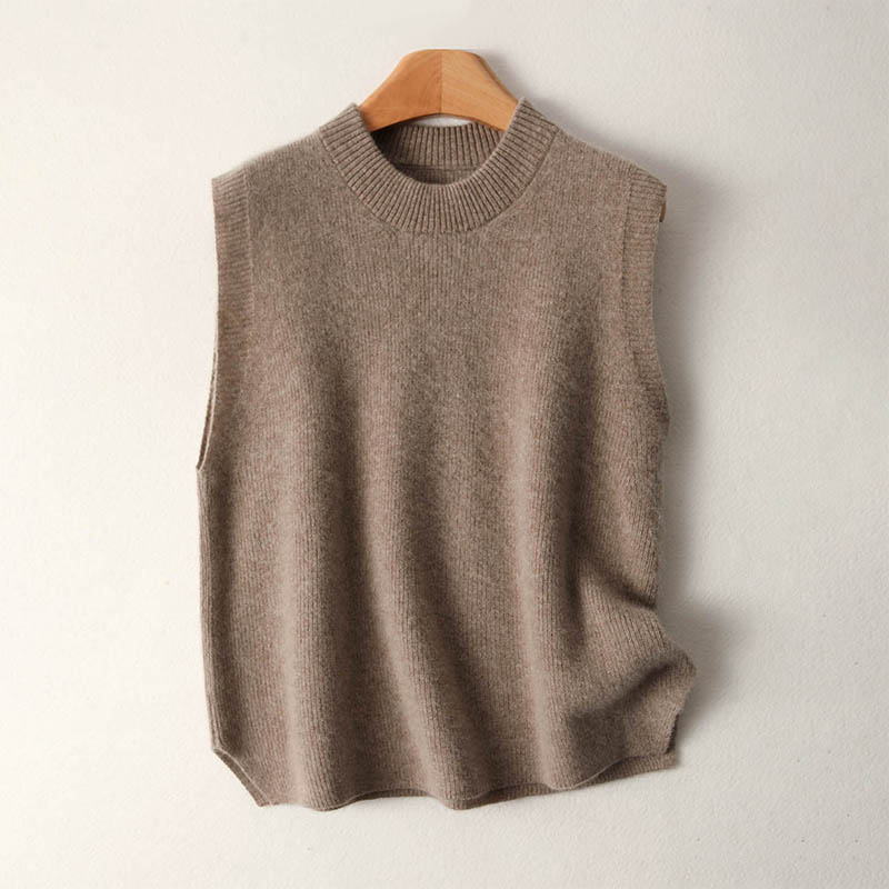 New Pullover Vest 100% Merino  – Embroidery Thread Yarn recenzja i cena