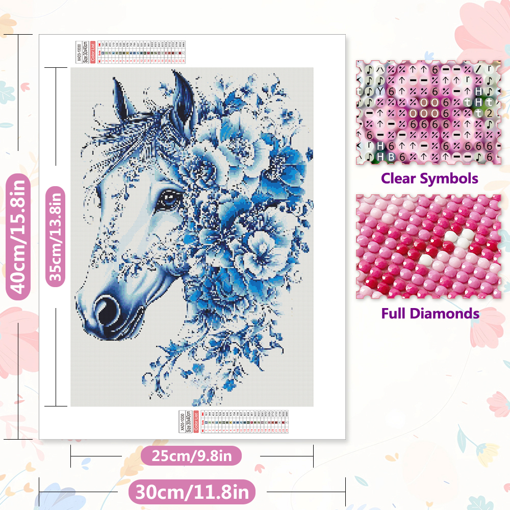 EverShine DIY Diamond Painting – Embroidery Horse recenzja i cena