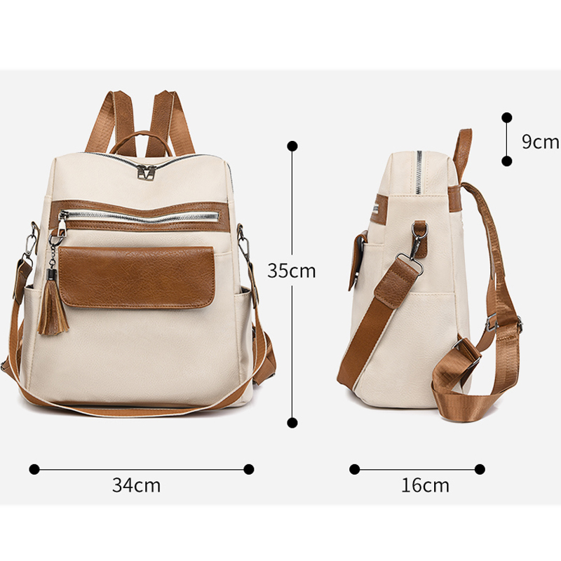 High Quality PU Leather Backpa – Embroidery Computer recenzja i cena