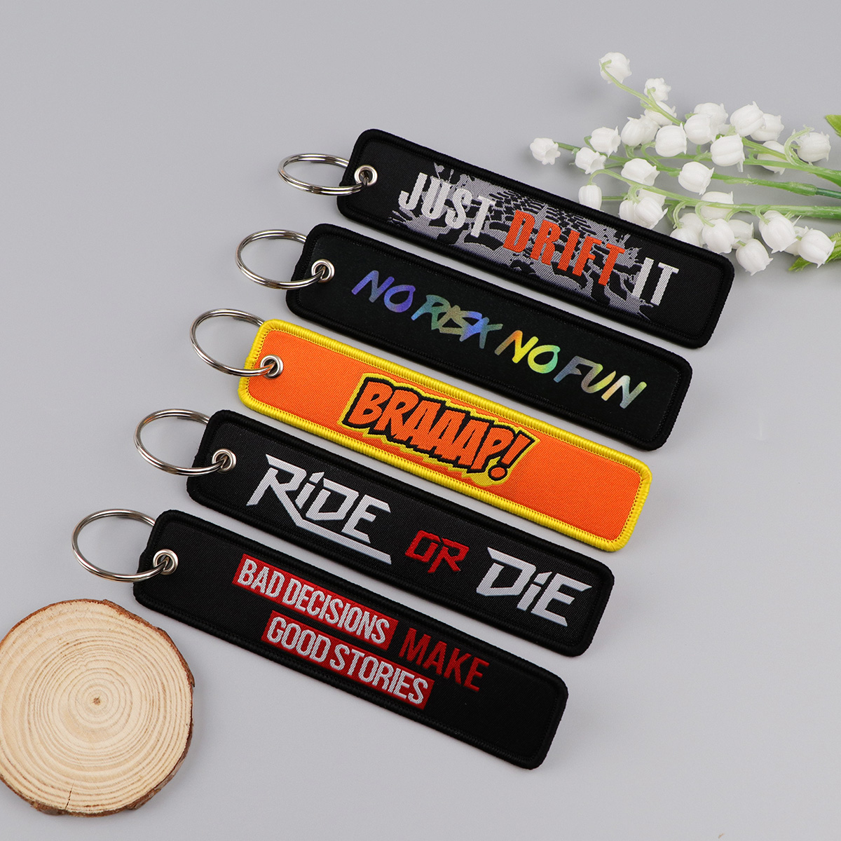 1pcs Skeleton Quotation Embroi – Embroidery Xmas recenzja i cena