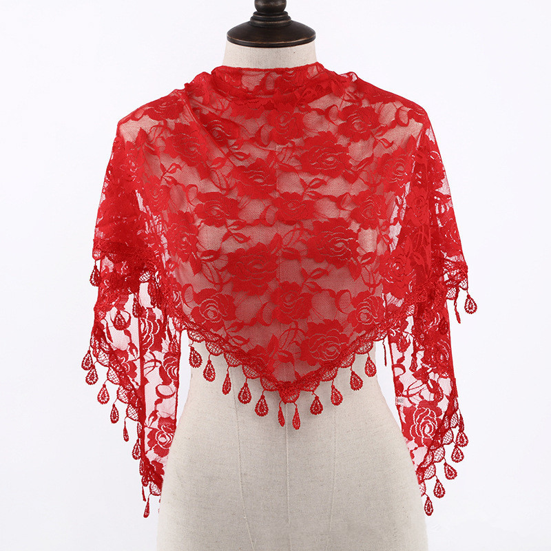 Fashion Church Shawl Lace Veil – Embroidery Veil recenzja i cena