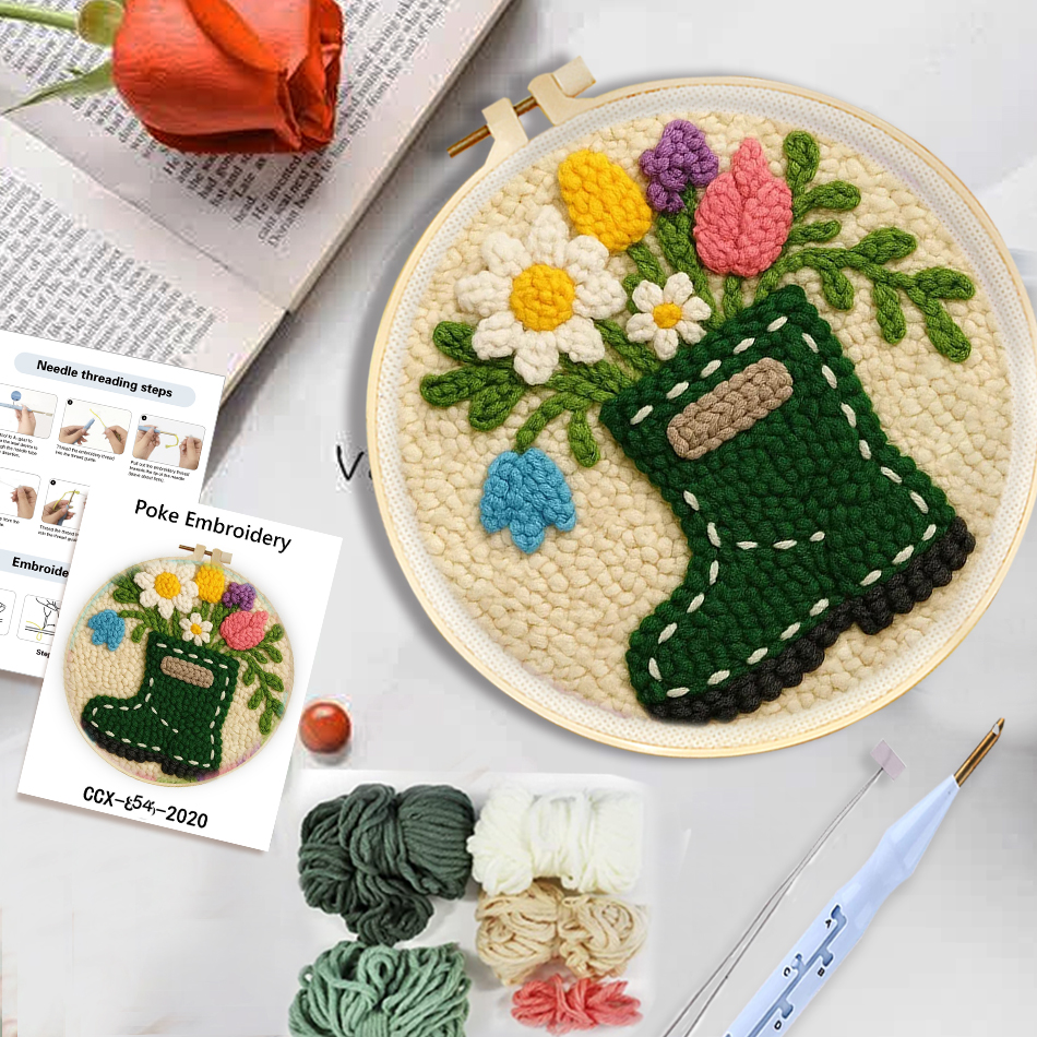 DIY Punch Needle Kits Mushroom – Punch Needle Handle recenzja i cena