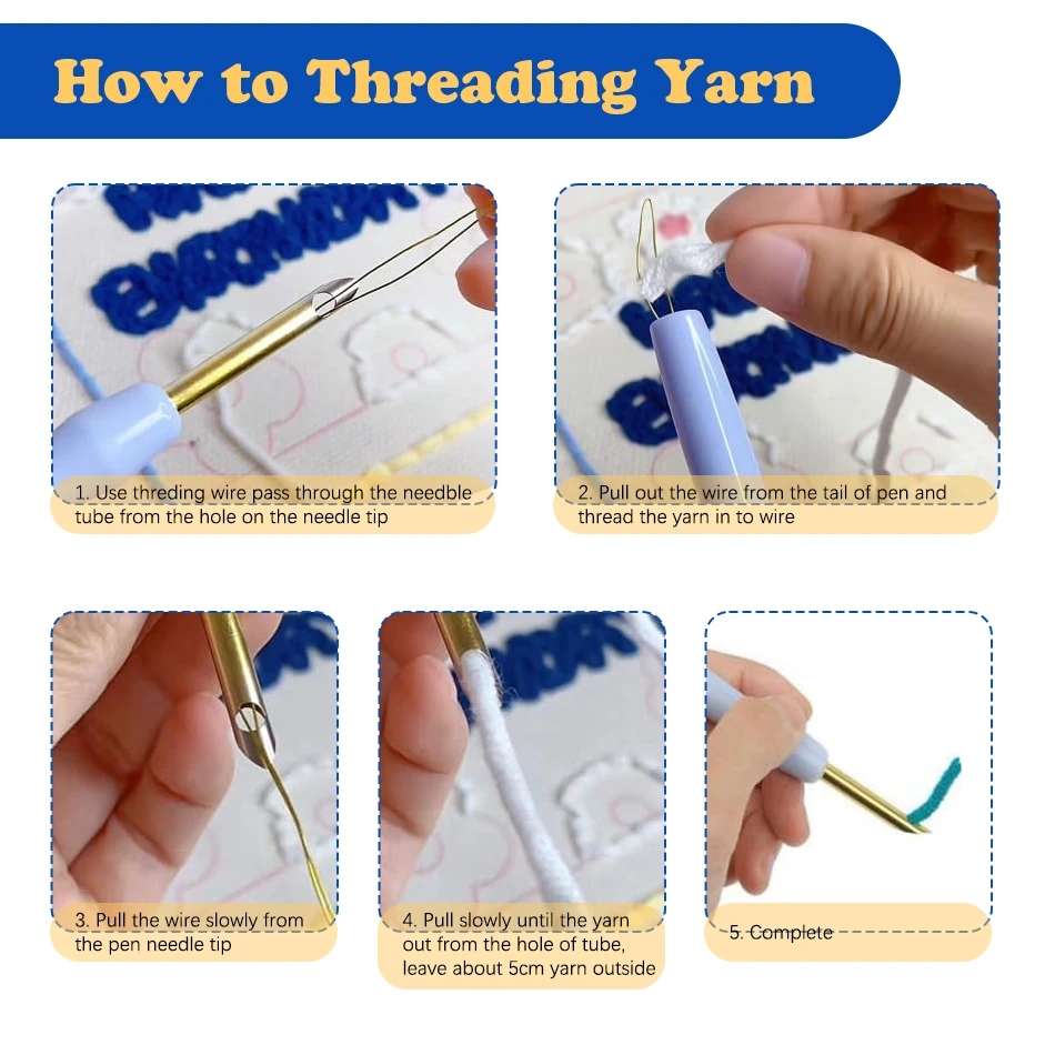 DIY Punch Needle Kits Mushroom – Punch Needle Handle recenzja i cena