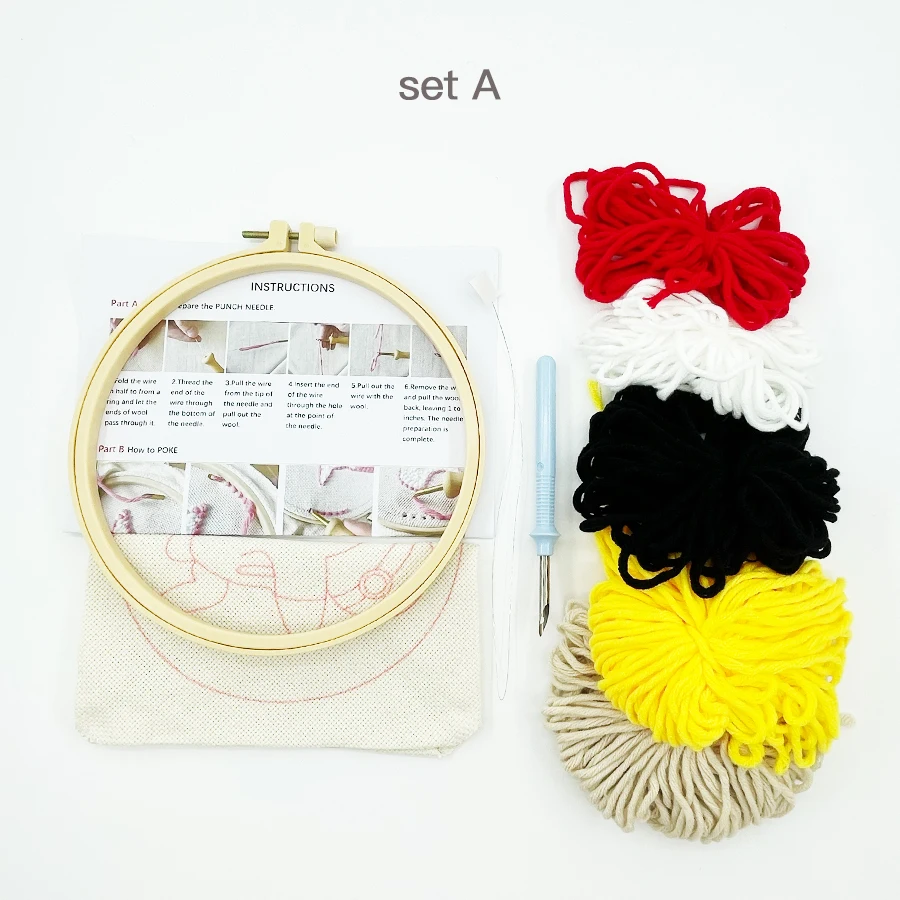 Xmas Punch Needle Embroidery K – Embroidery Xmas Kits recenzja i cena