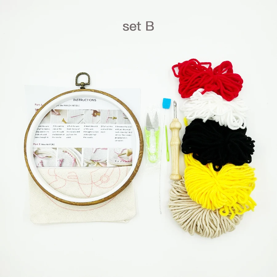 Xmas Punch Needle Embroidery K – Embroidery Xmas Kits recenzja i cena