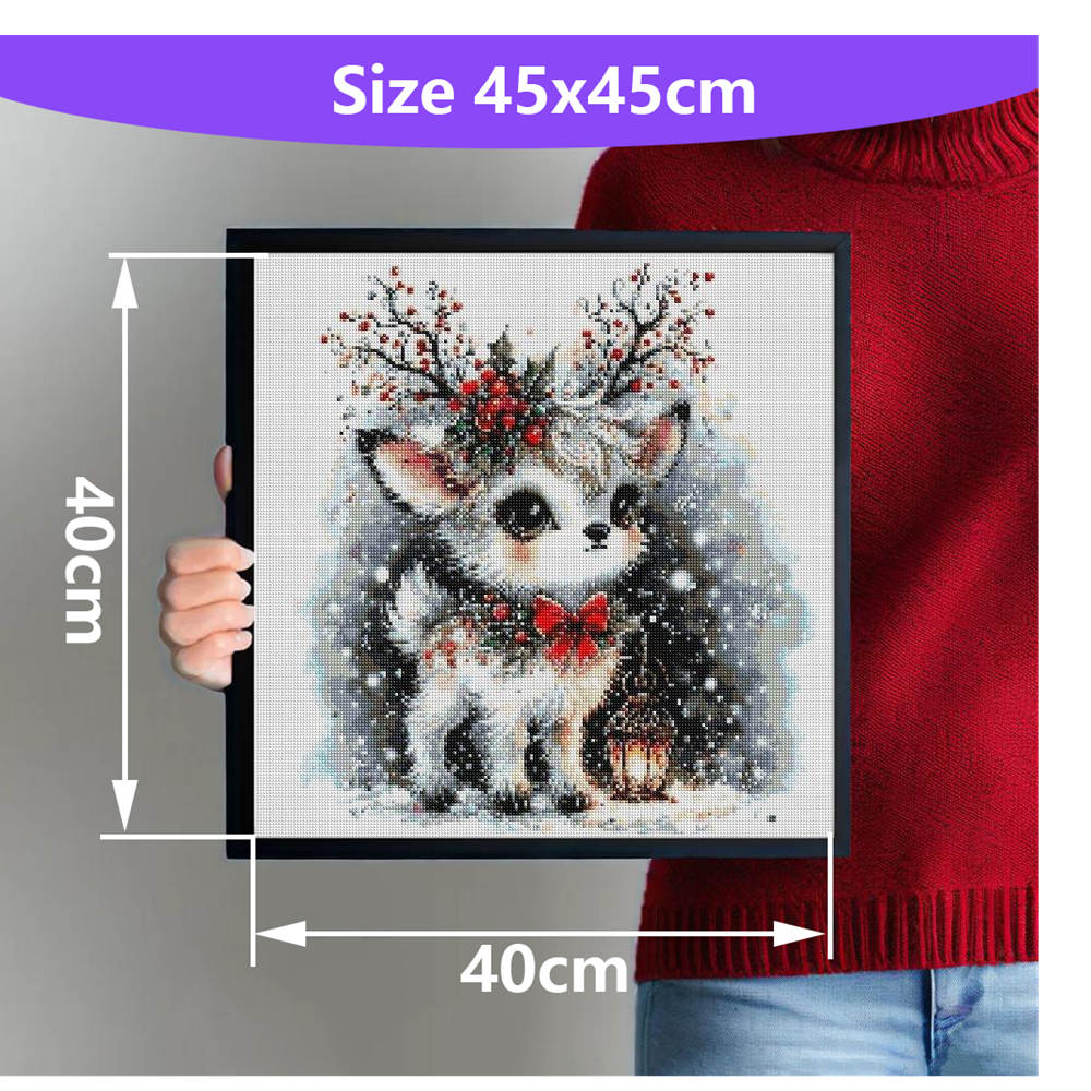 Full Drill Diamond Embroidery  – Embroidery Xmas Kits recenzja i cena