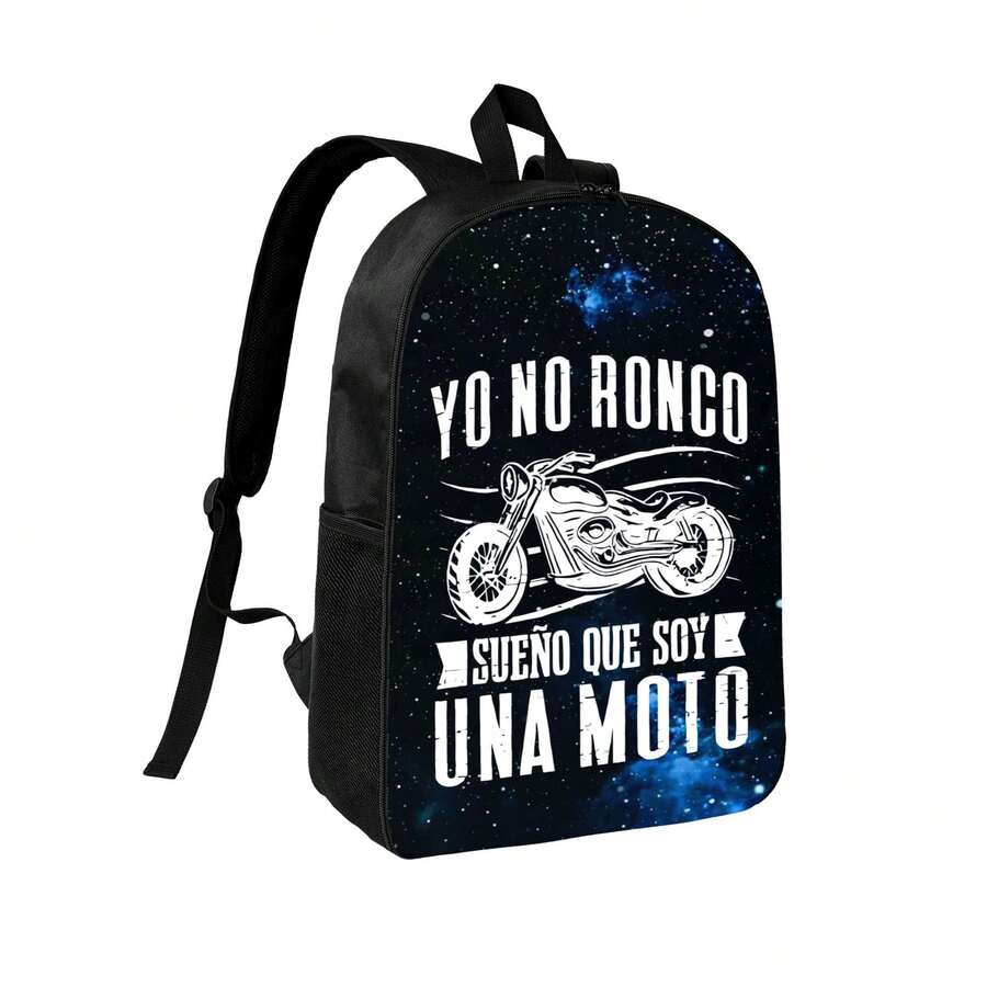 Motorcycle Biker Backpack Star – Embroidery Computer recenzja i cena