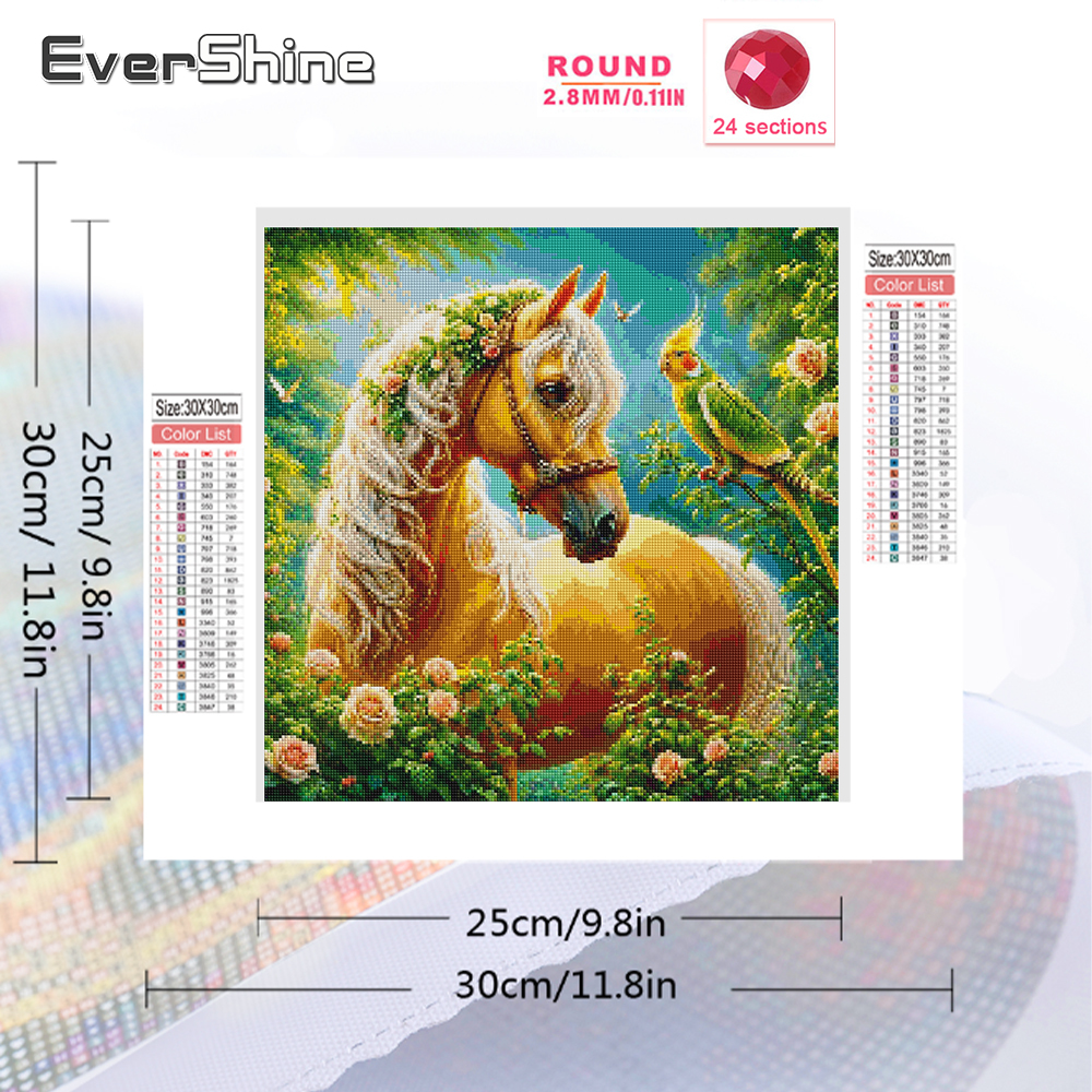 Evershine Diamond Mosaic Horse – Embroidery Horse recenzja i cena