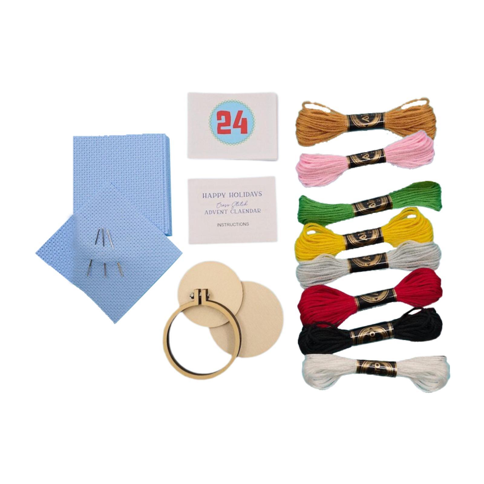 Christmas Advent Calendar,Xmas – Embroidery Xmas Kits recenzja i cena