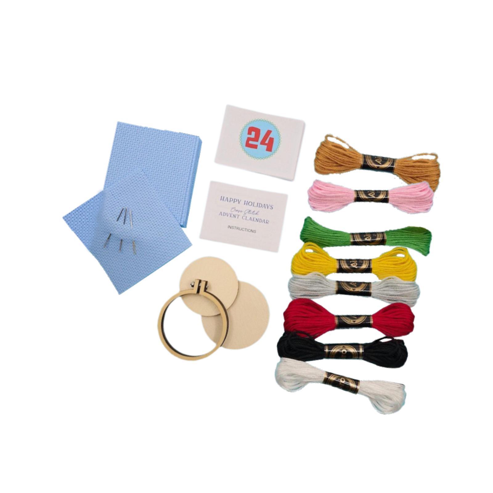 Christmas Advent Calendar,Xmas – Embroidery Xmas Kits recenzja i cena