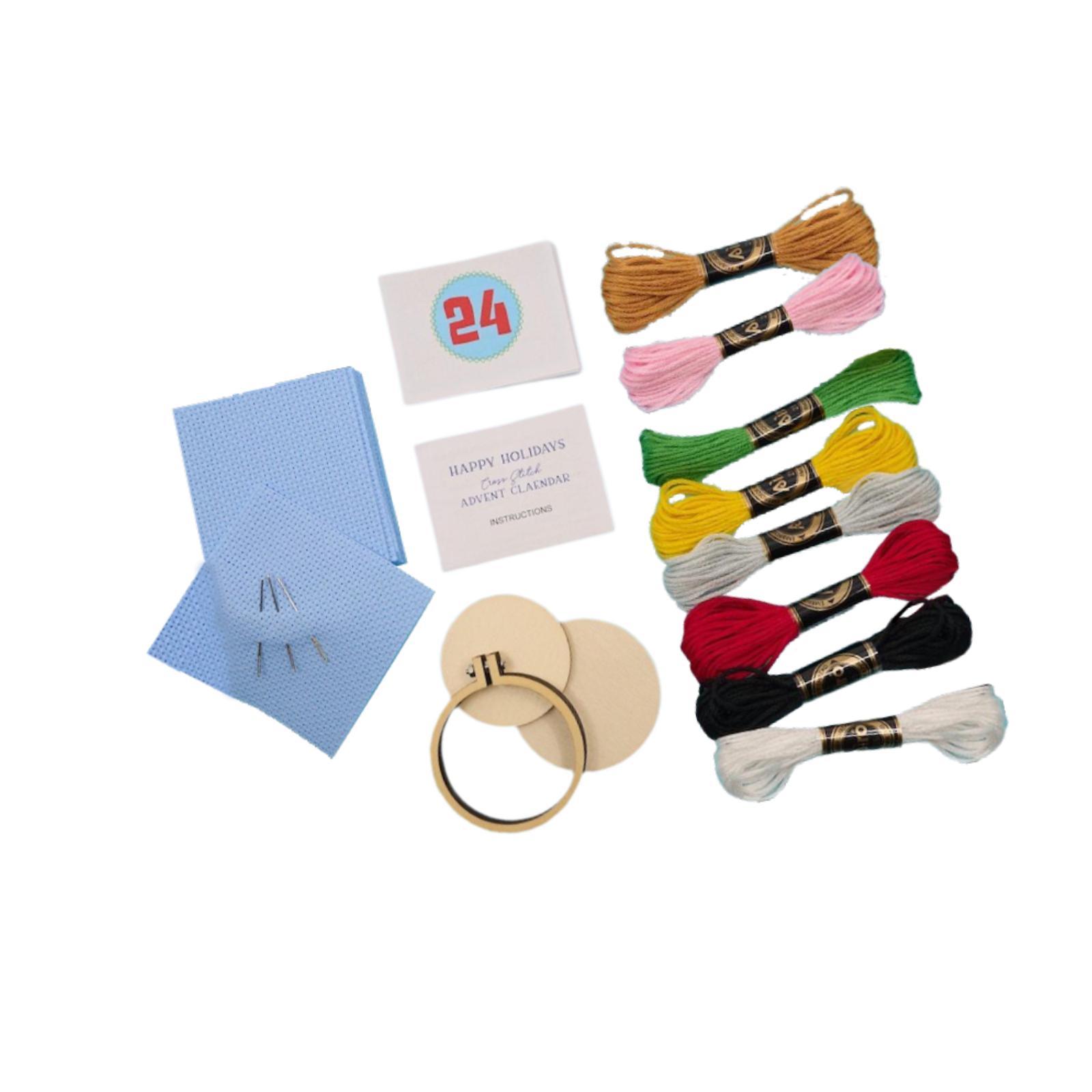 Christmas Advent Calendar,Xmas – Embroidery Xmas Kits recenzja i cena