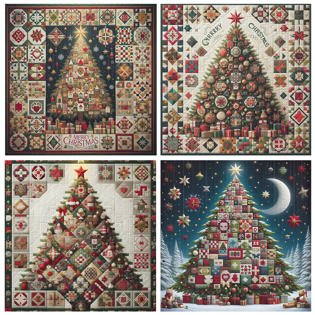 Full Embroidery Eco-cotton Thr – Embroidery Xmas Kits recenzja i cena