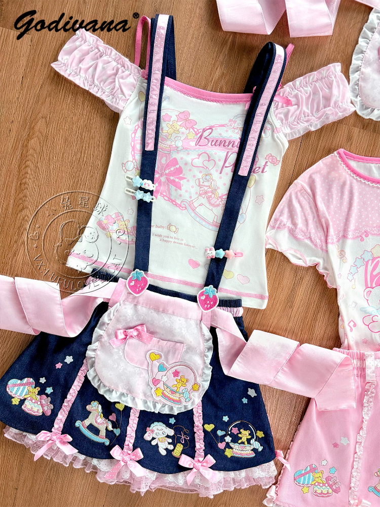 Lolita Daughters Clothes Cute  – Embroidery Uniforms recenzja i cena