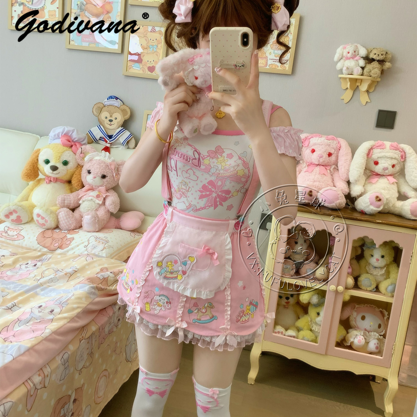 Lolita Daughters Clothes Cute  – Embroidery Uniforms recenzja i cena