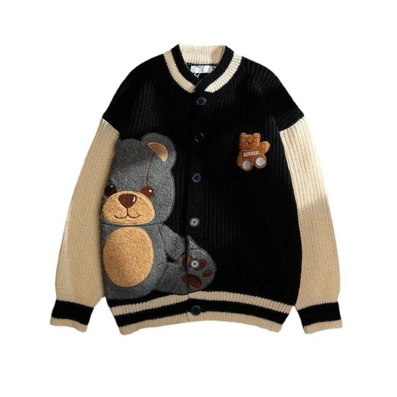 Womens Cute Bear Graphic Embro – Embroidery Thread Yarn recenzja i cena