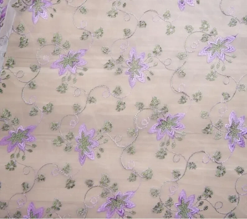 Exquisite flower embroidery La – Embroidery Veil recenzja i cena