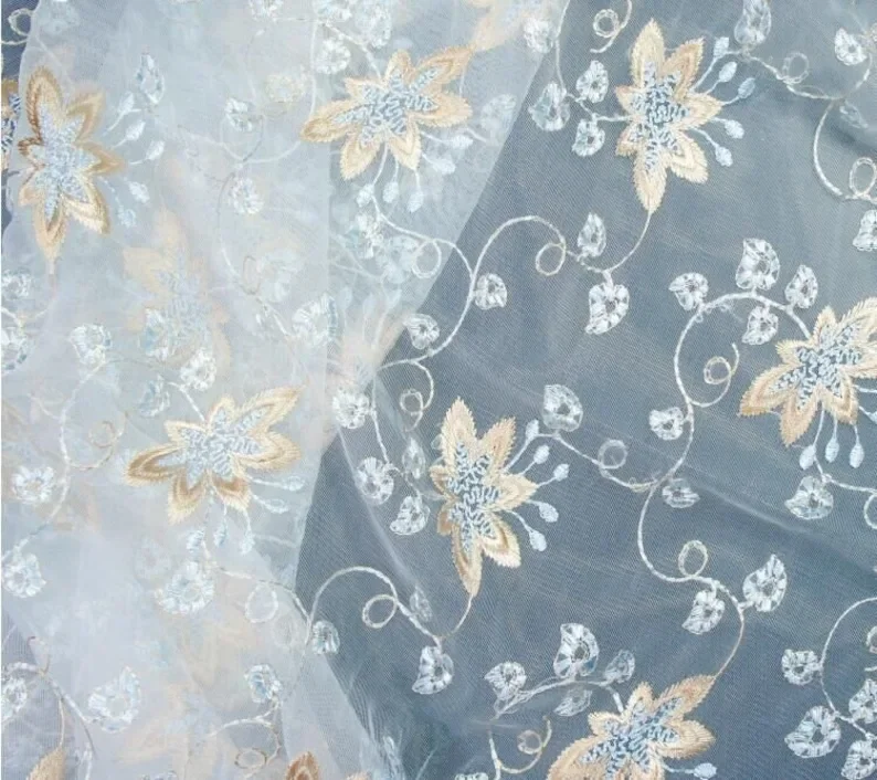 Exquisite flower embroidery La – Embroidery Veil recenzja i cena