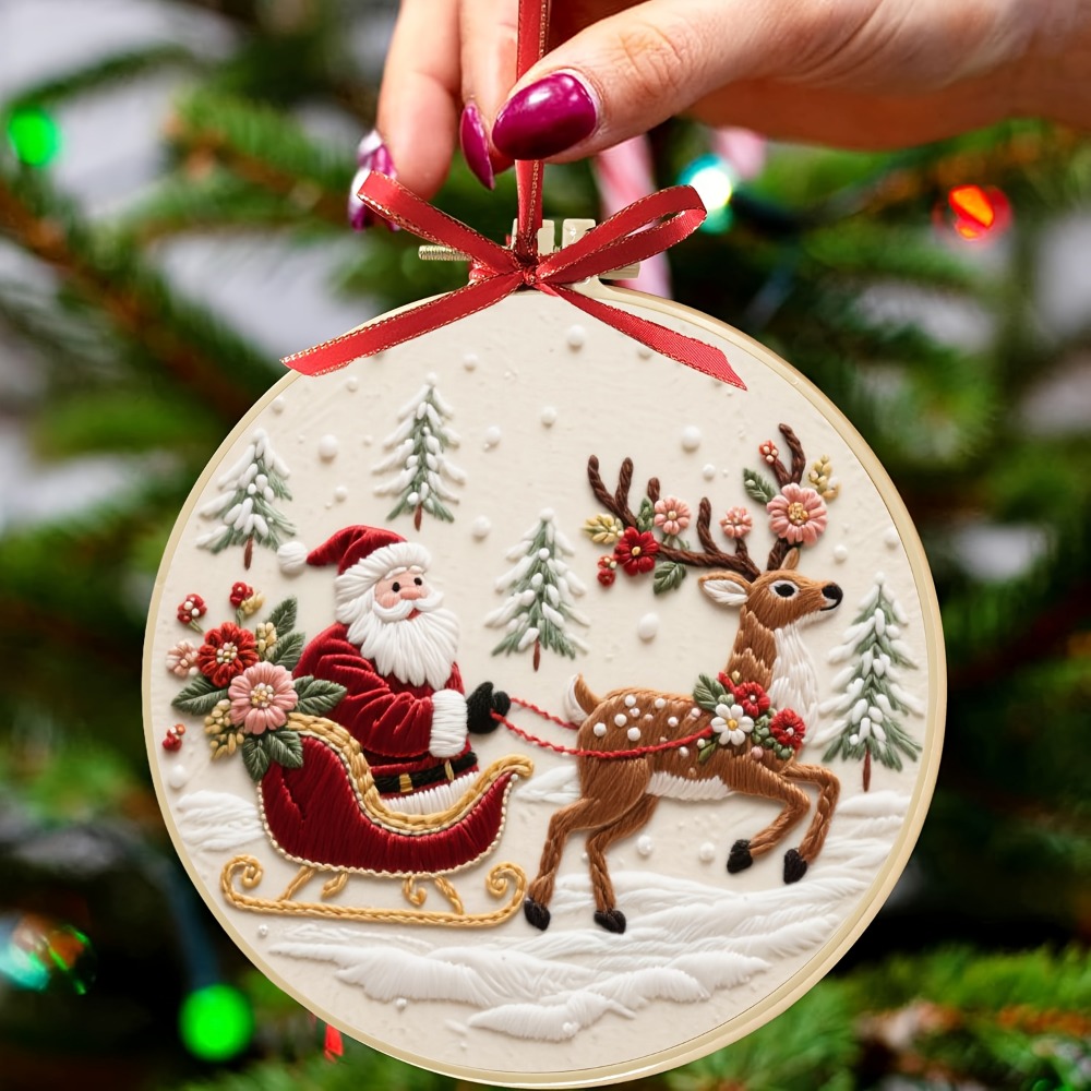 A complete Christmas reindeer  – Embroidery Xmas recenzja i cena