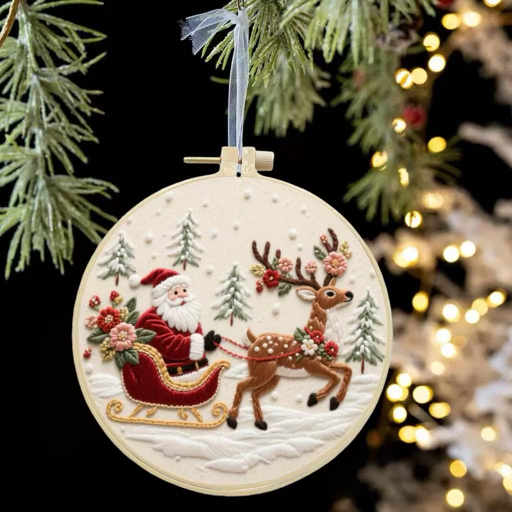 A complete Christmas reindeer  – Embroidery Xmas recenzja i cena