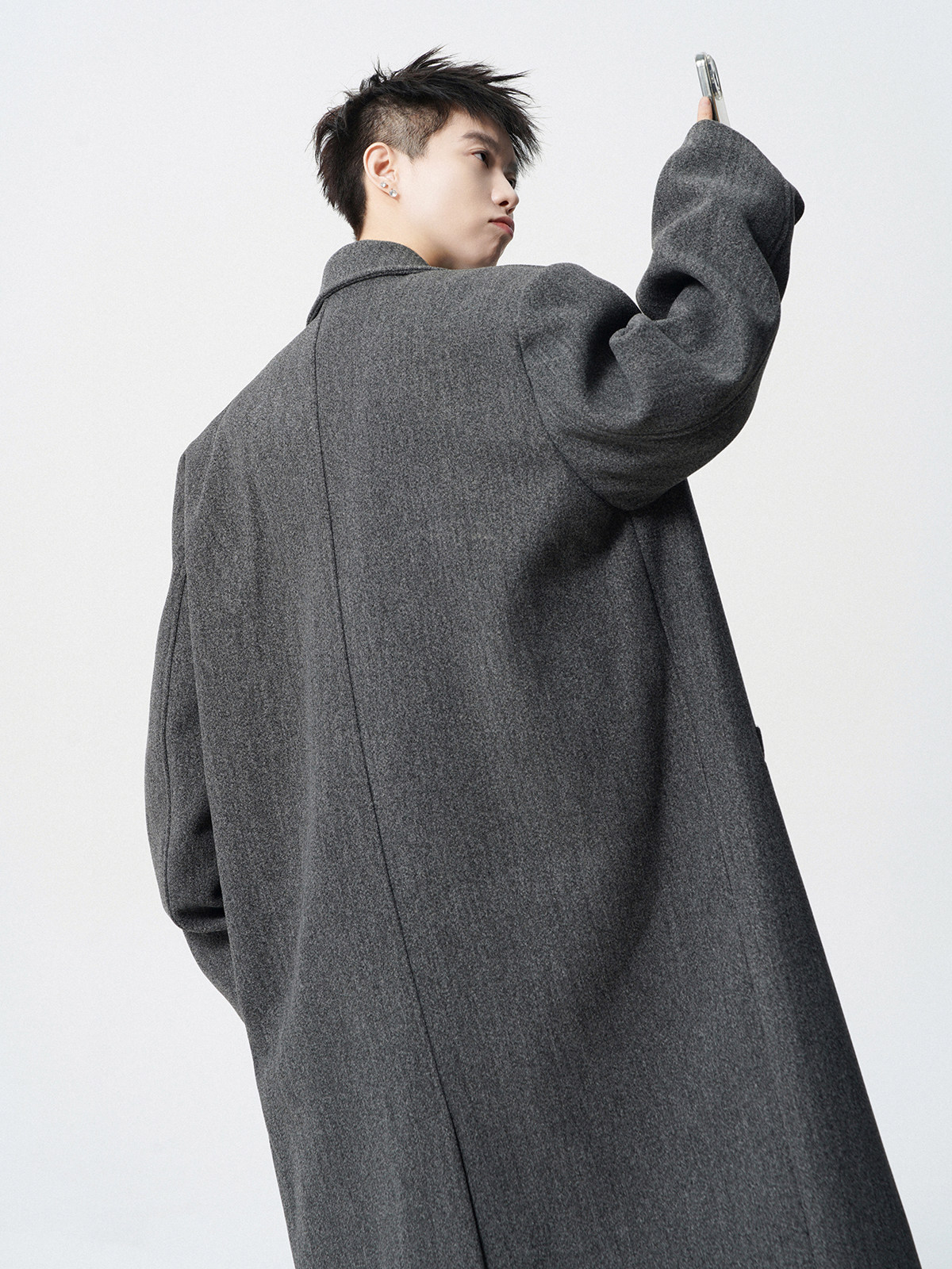 Trench Coats Casual Mens Maple – Embroidery Unique Design recenzja i cena