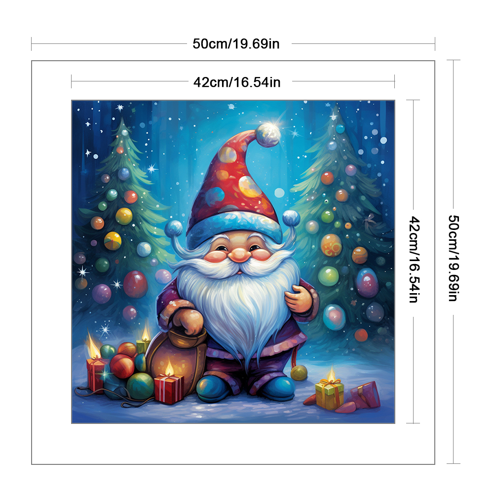 Xmas Goblin Stamped Cross Stit – Embroidery Xmas Kits recenzja i cena