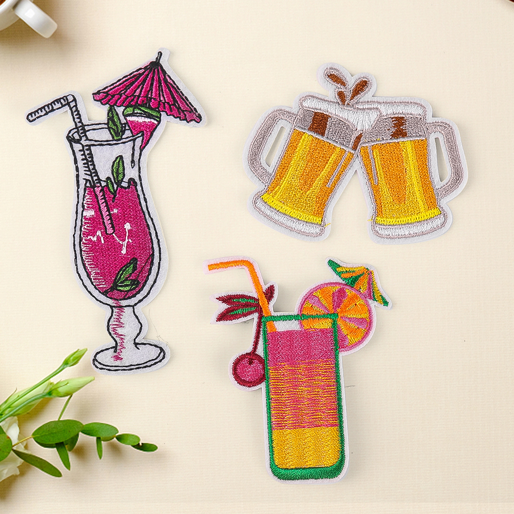 3pc/set Cartoon Design Juice B – Embroidery Design 3D recenzja i cena