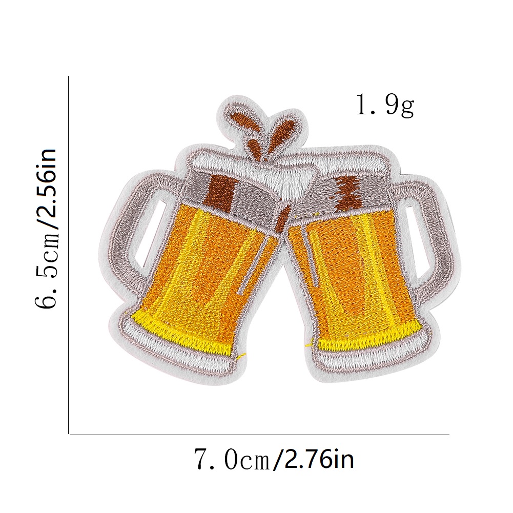 3pc/set Cartoon Design Juice B – Embroidery Design 3D recenzja i cena
