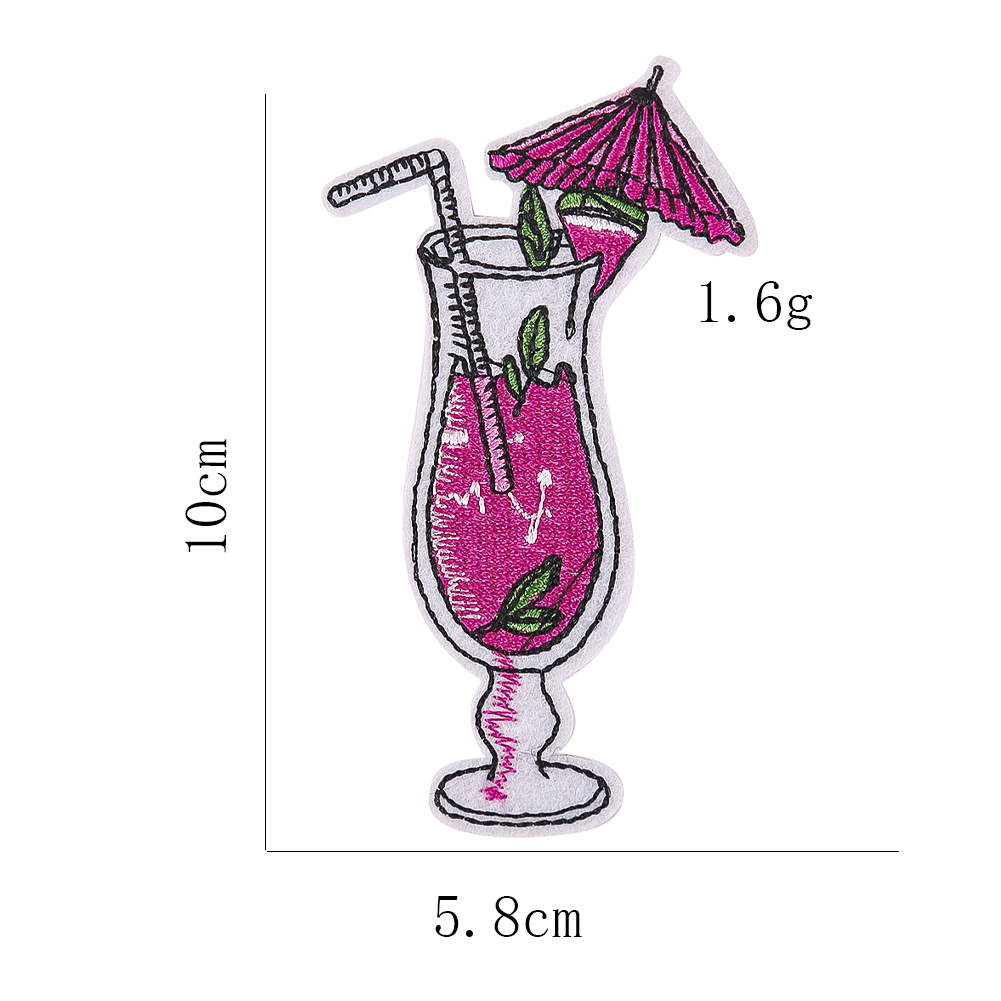 3pc/set Cartoon Design Juice B – Embroidery Design 3D recenzja i cena