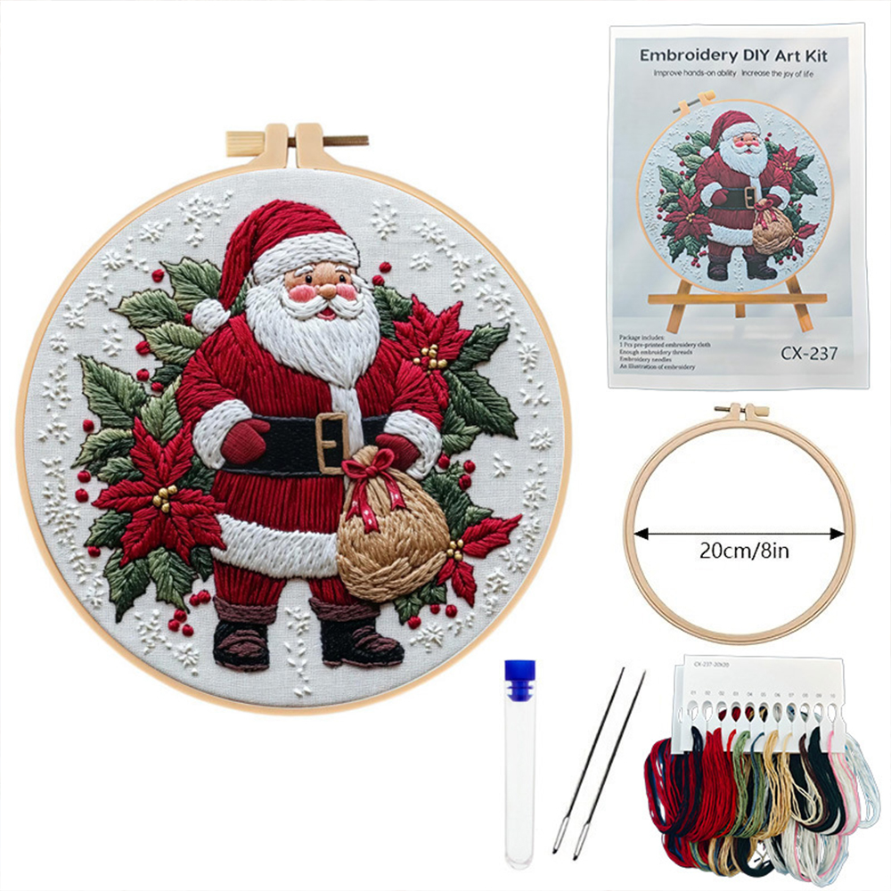 1 Set Christmas Embroidery Kit – Embroidery Xmas Kits recenzja i cena