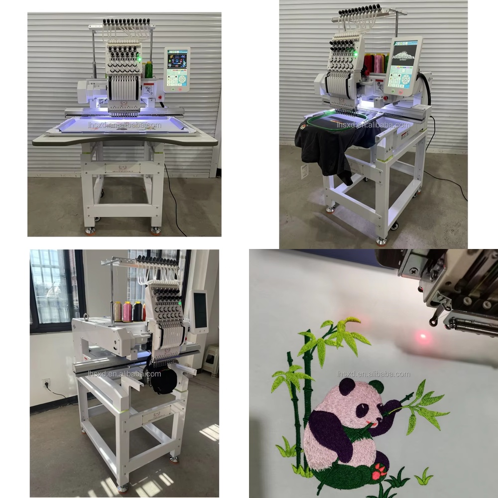 Single Head 12 15 Computerized – Embroidery Machines recenzja i cena