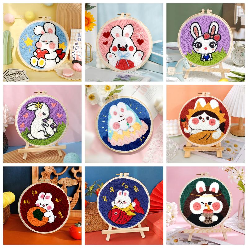 20x20cm Punch Needle Embroider – Punch Needle Handle recenzja i cena