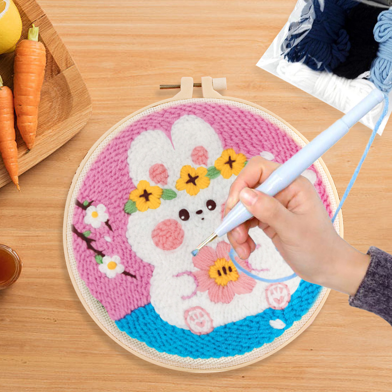 20x20cm Punch Needle Embroider – Punch Needle Handle recenzja i cena