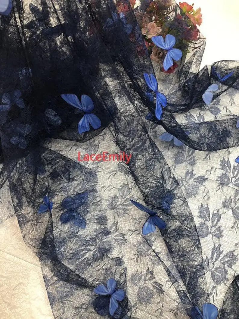 4 Colors 3D butterfly embroide – Embroidery Veil recenzja i cena
