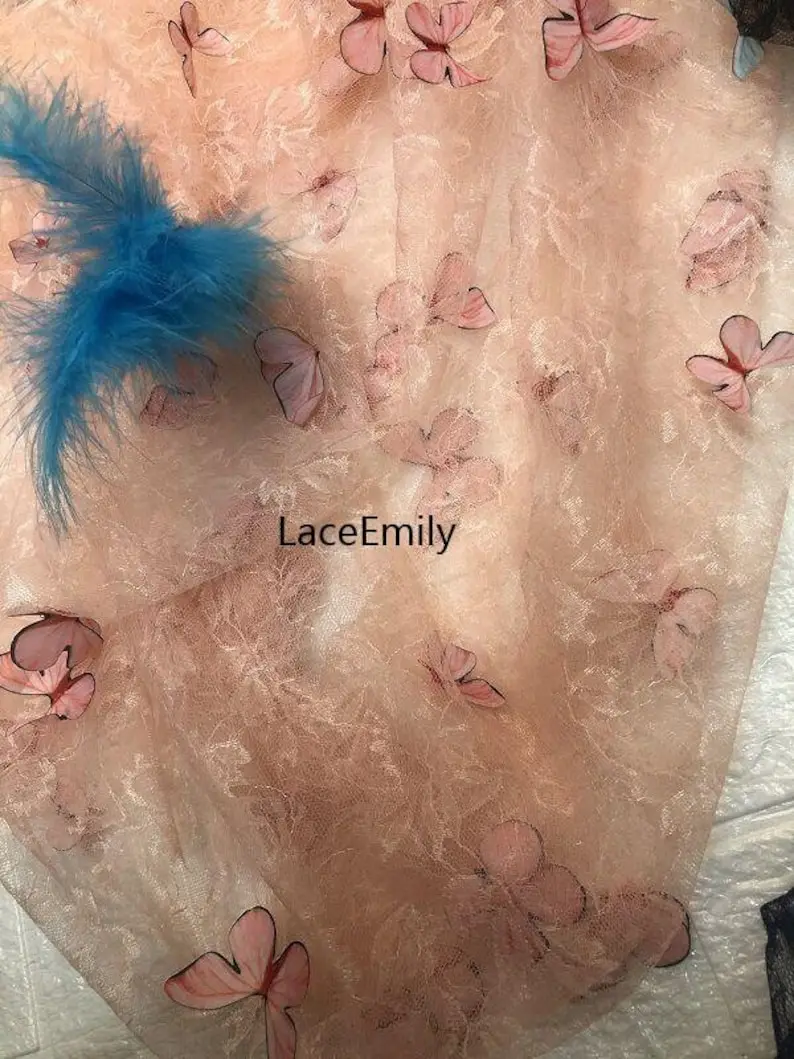 4 Colors 3D butterfly embroide – Embroidery Veil recenzja i cena