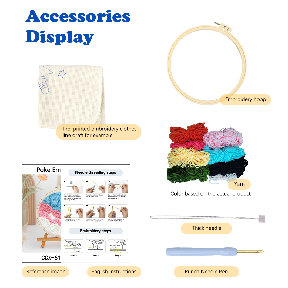 GATYZTORY punch needle embroid – Punch Needle Handle recenzja i cena