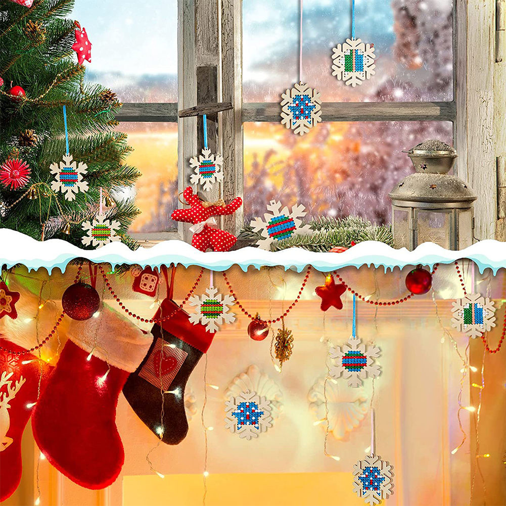 Cross Stitch Hanging Pendant G – Embroidery Xmas Kits recenzja i cena