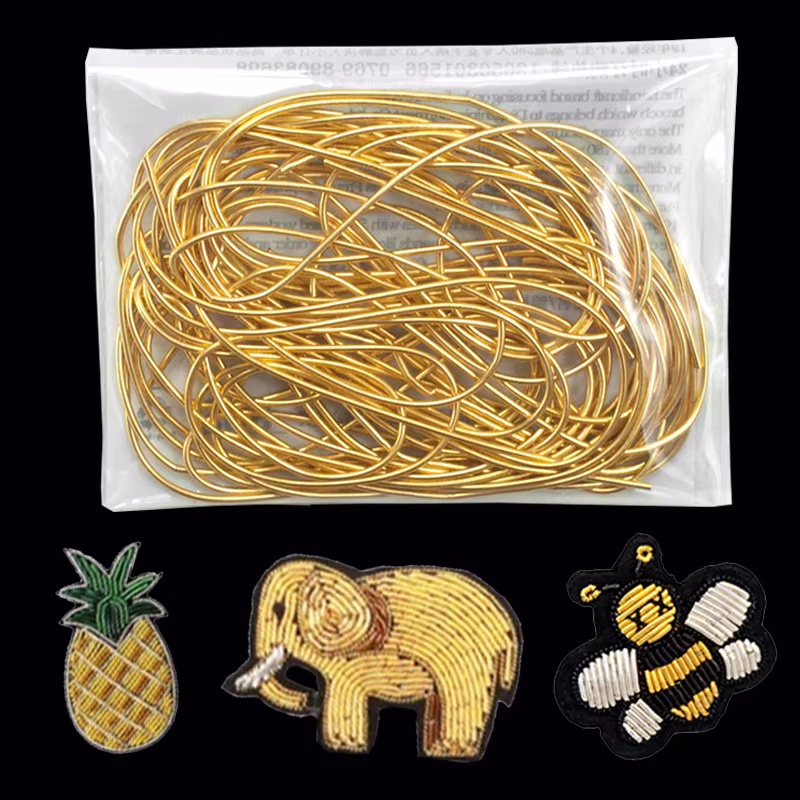 2.6M 1-1.5mm Bullion Wire Fren – Embroidery Thread Yarn recenzja i cena