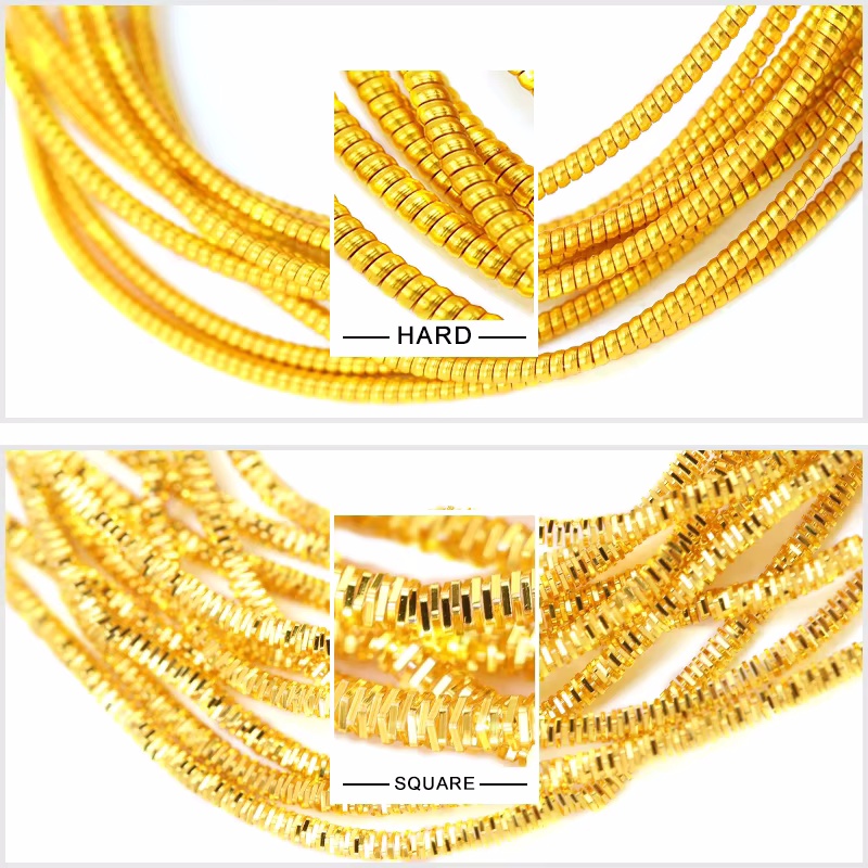2.6M 1-1.5mm Bullion Wire Fren – Embroidery Thread Yarn recenzja i cena