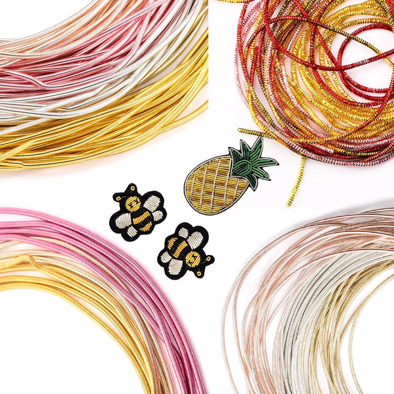 2.6M 1-1.5mm Bullion Wire Fren – Embroidery Thread Yarn recenzja i cena