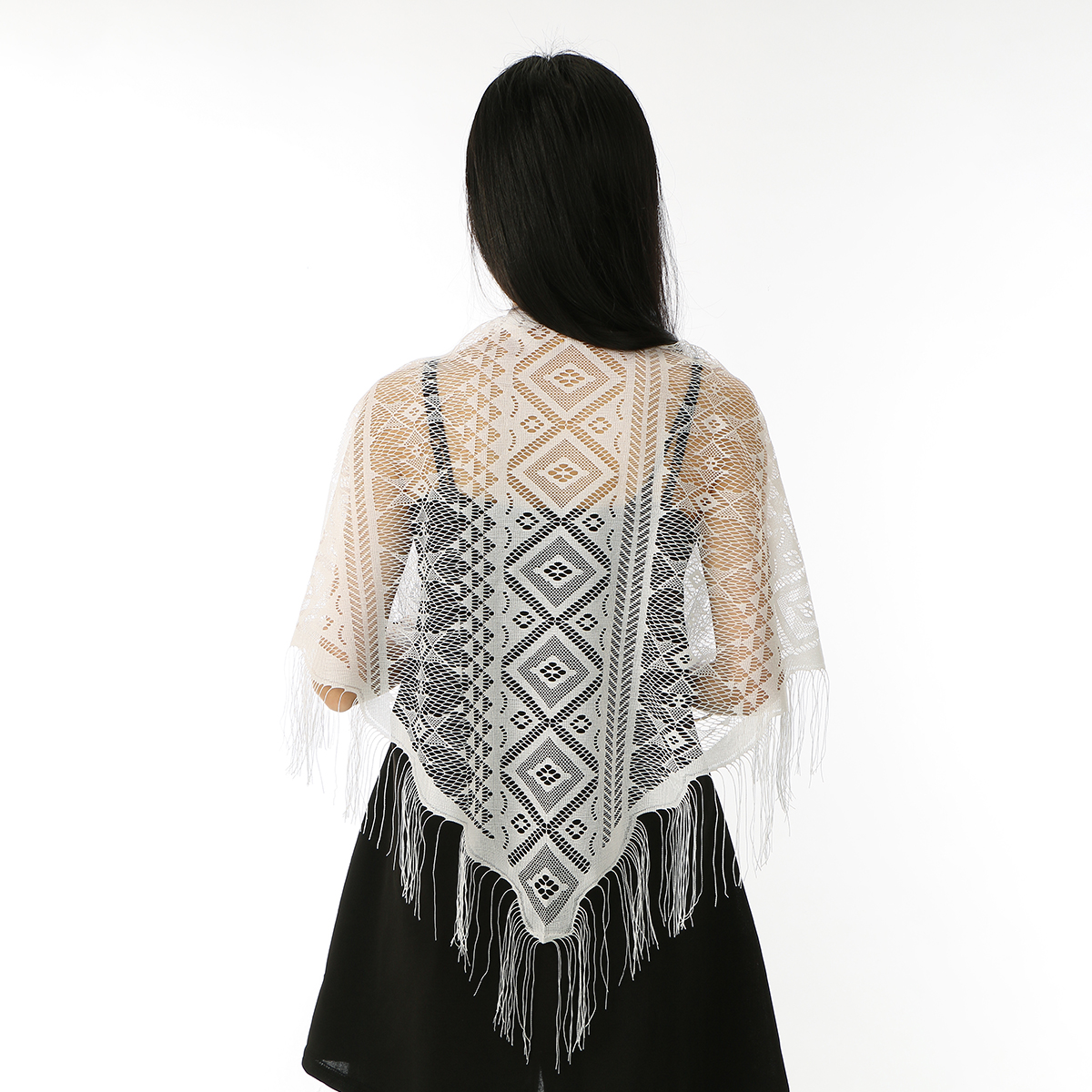 Fashion Lace Embroidery Triang – Embroidery Veil recenzja i cena