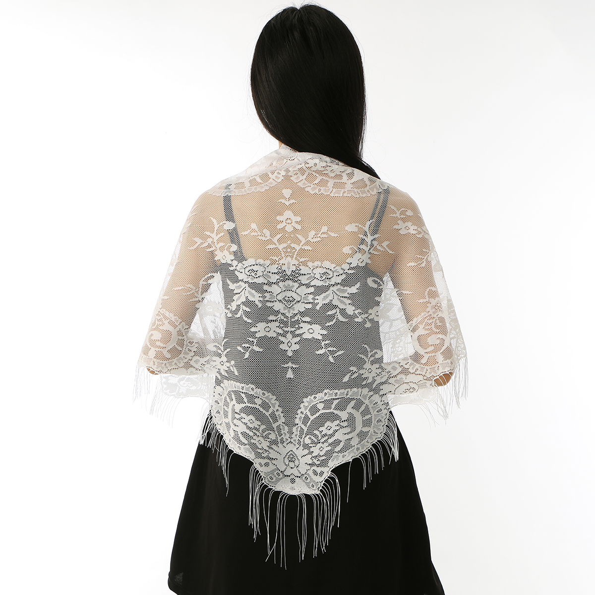 Fashion Lace Embroidery Triang – Embroidery Veil recenzja i cena