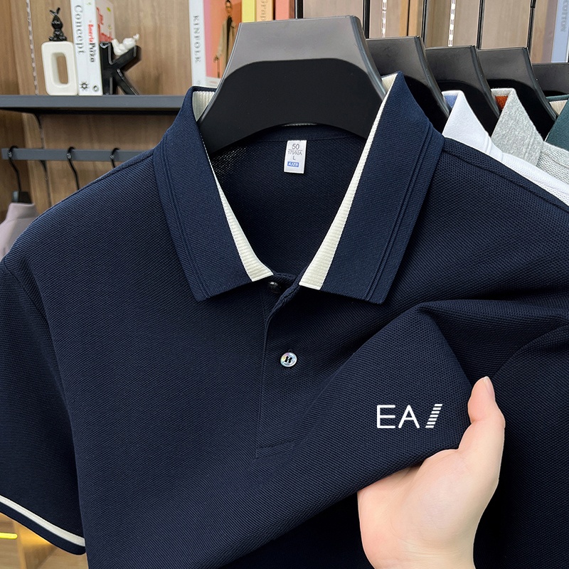 Summer Men Polo Shirt, Unique  – Embroidery Unique Design recenzja i cena
